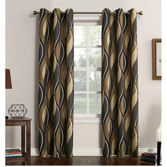 Lichtenberg Curtains One Panel 48in X 84in INT SPR Multicolor - Picture 1 of 14
